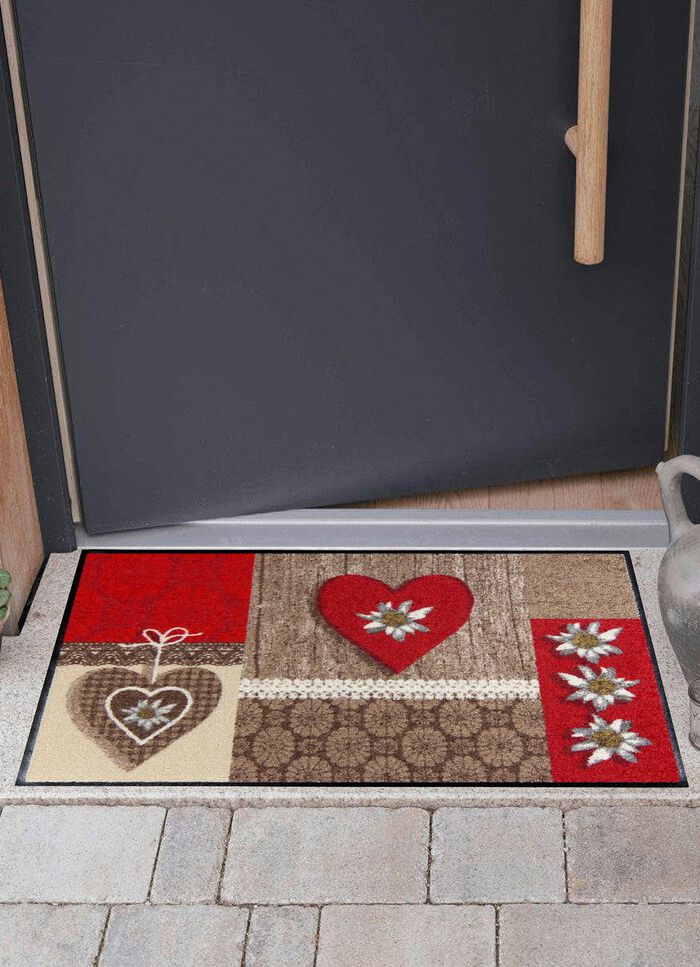 Deurmat met antislip achterkant 