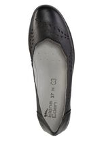 ELENA EDEN, stijlvolle damespumps, breedte H, met uitneembaar voetbed SCHWARZ