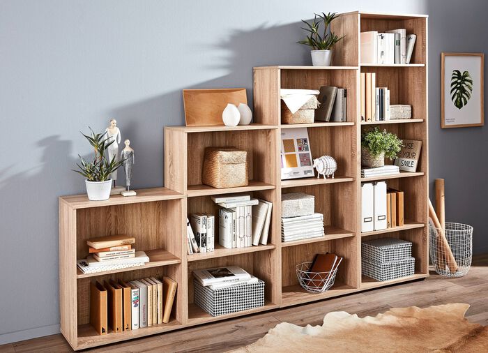 Klassieke plankenserie met kunststof voetjes 