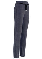 Broek met het nieuwste Glencheck-design MARINE-GRAFIET