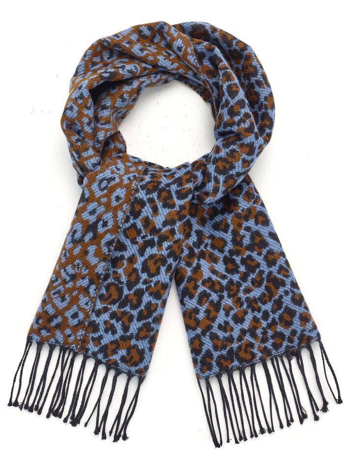 Sjaal met roofdierdessin 