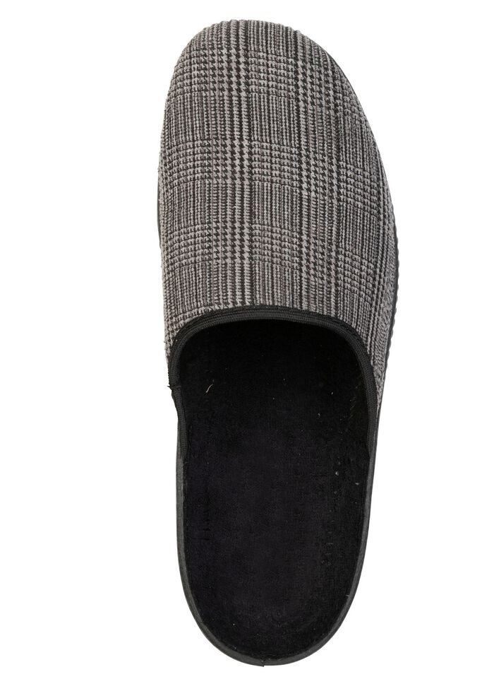 Klassieke herenpantoffels met anatomisch gevormd voetbed 