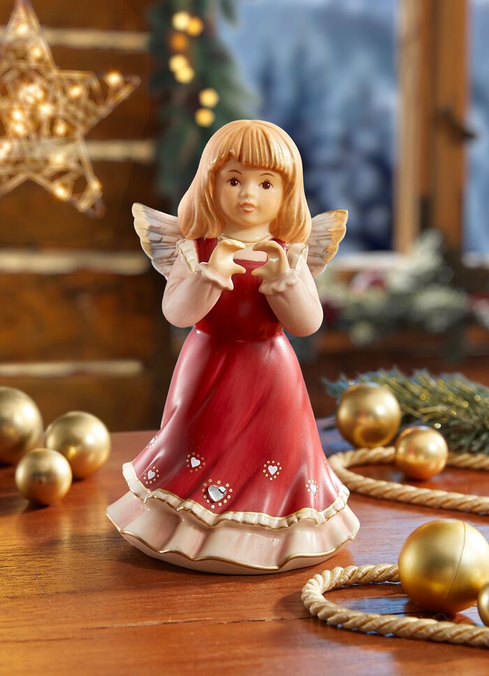 Liefdevolle engel van Goebel BORDEAUX