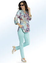 Overhemdtuniek met mooie bies 