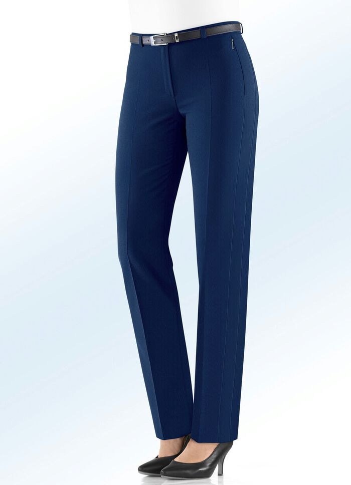 Aantrekkelijke broek met stretch tailleband 