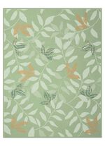 Dekbed met velours rand GROEN