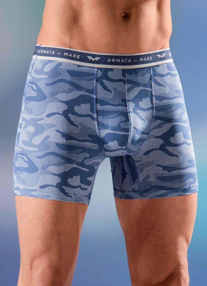 Set van vier broeken met elastische tailleband 