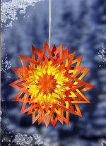 Verlichte raamster met snoertussenschakelaar 