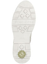 Enkellaarsjes met vetersluiting van Dragonfly BEIGE