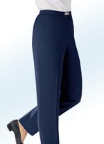 Broek met metalen rand op de tailleband in 8 kleuren 