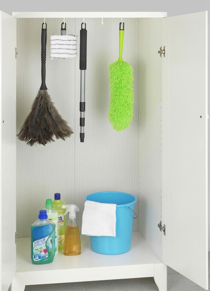 Telescopische plumeau van Maximex GROEN