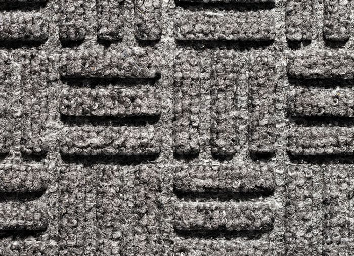 Deurmat met antislip rubberen achterkant 