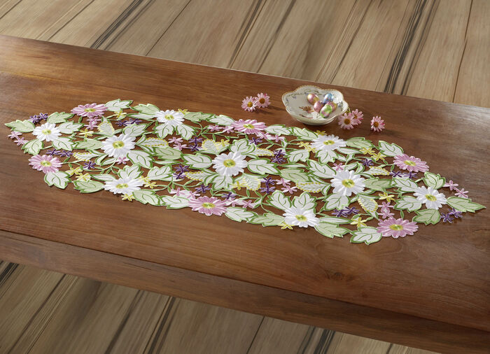 Tafel- en kamerdecoratie in lentefrisse kleuren MULTICOLOR