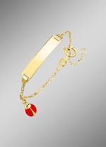 Figaro kettingarmband met lieveheersbeestje 