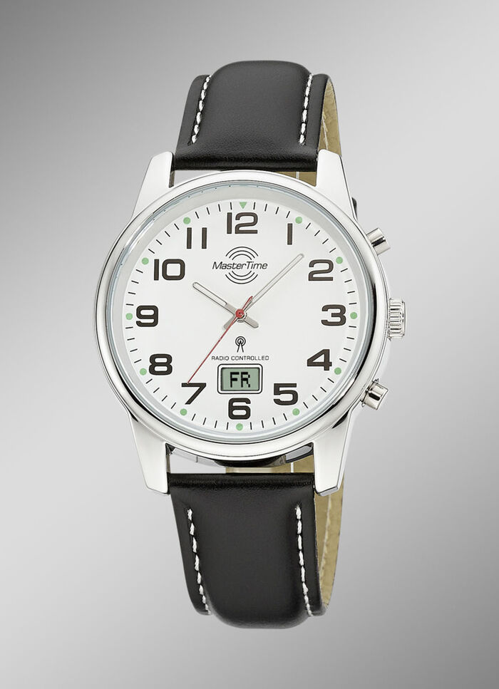 Master Time leren herenhorloge 