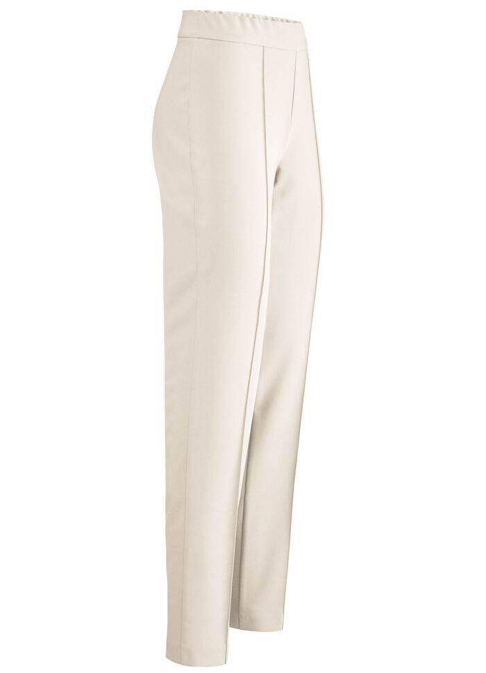 Broek met smalle enkelwijdte BEIGE