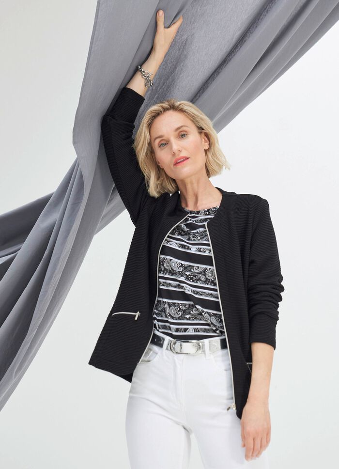 Jasje met doorlopende rits 