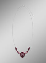 Elegante ketting met granaat 