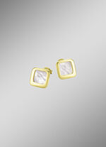 Oorbellen met echt parelmoer 