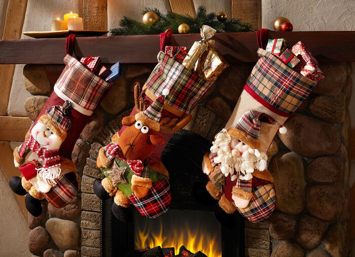 Sinterklaaslaarzen, set van 3 