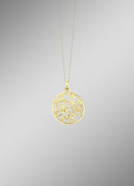 Filigraan hanger in bloemmotief 