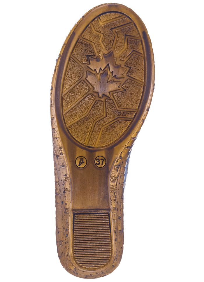 Gemini, zomerse damessandalen, breedte G, met elastische band JEANS