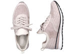 Rieker sneakers met decoratieve vetersluiting POEDERROS&Eacute;