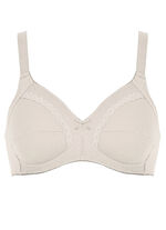 Naturana two-pack bh met decoratieve kanten band in de cups 2X POEDER
