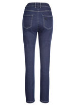 Jeans met 5 zakken DONKERBLAUW