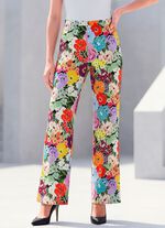 Broek met kleurrijke print 