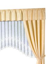 Volant met een elegante glans. 