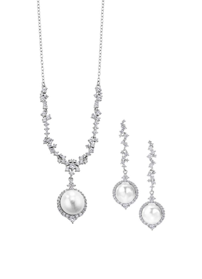 Sieradenset, 2 stuks 925/- 