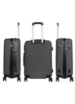 Kofferset met 4 lichtlopende dubbele wielen 