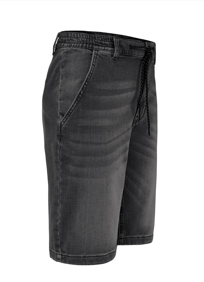 Casual denim shorts in 3 kleuren ANTHRAZIT