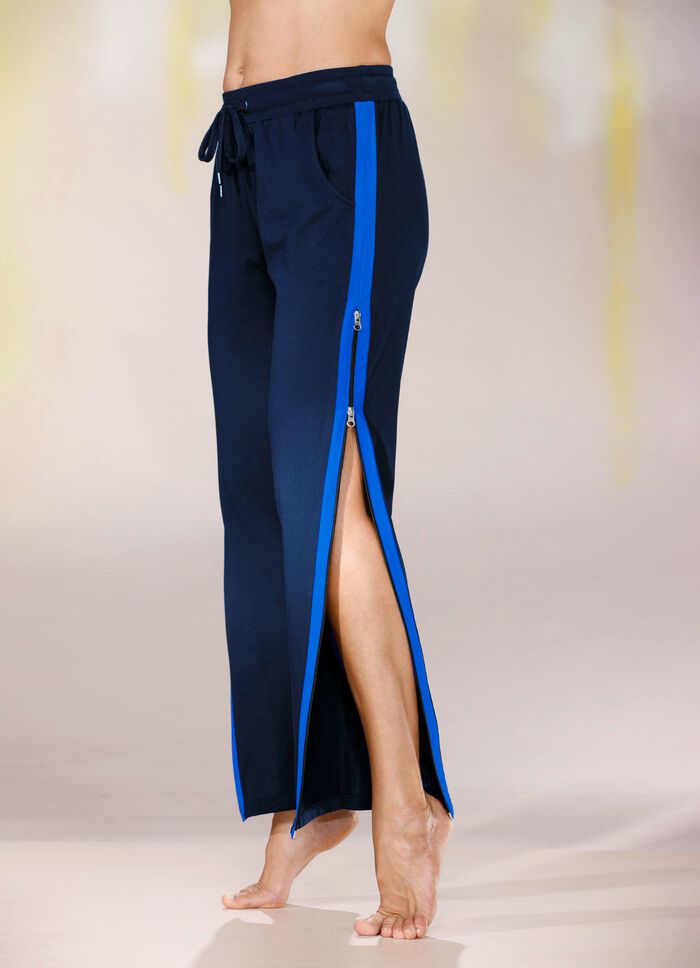 Tweepak slaap- en vrijetijdsbroeken met tweewegrits 