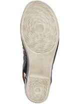 Gemini sandalen met verfijnde, kleurrijke gevlochten details 