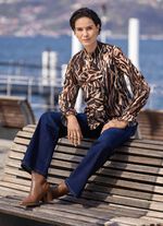 Blouse met speelse ruches 