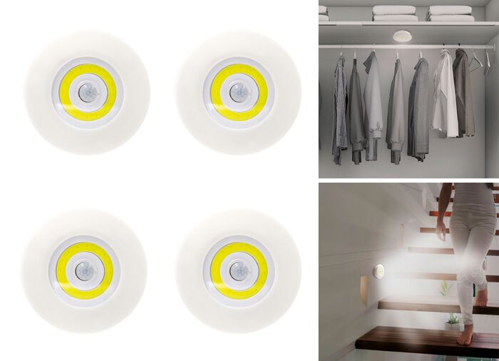 Draadloos LED-lampje met bewegingssensor 