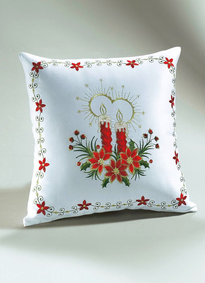 Kerstachtige tafel- en kamerdecoratie 