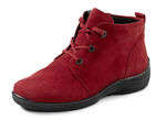 Waldläufer, comfortabele dameslaarzen, winterschoenen, breedte H, met uitneembaar voetbed KERSENROOD