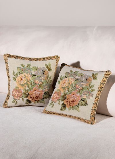 Kussenhoes met rits, set van 2 