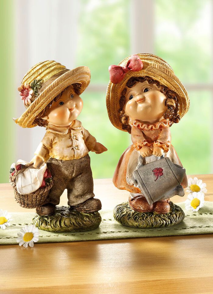 Tuinkinderen, set van 2 