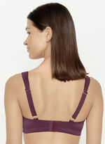 Susa set van twee bh&lsquo;s met kanten inzetten 1X AUBERGINE, 1X WIT