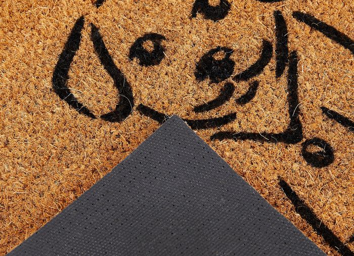 Onderhoudsvriendelijke deurmat van kokosnoot 