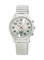 Master Time radiogestuurd dameshorloge met roestvrijstalen trekkoord 