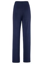 Broek met elegante glans 