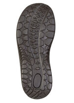 GINO GALANTE, klassieke herenmuiltjes, met klittenbandsluiting COGNAC