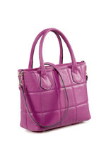 Laurina tas met quilting FUCHSIA