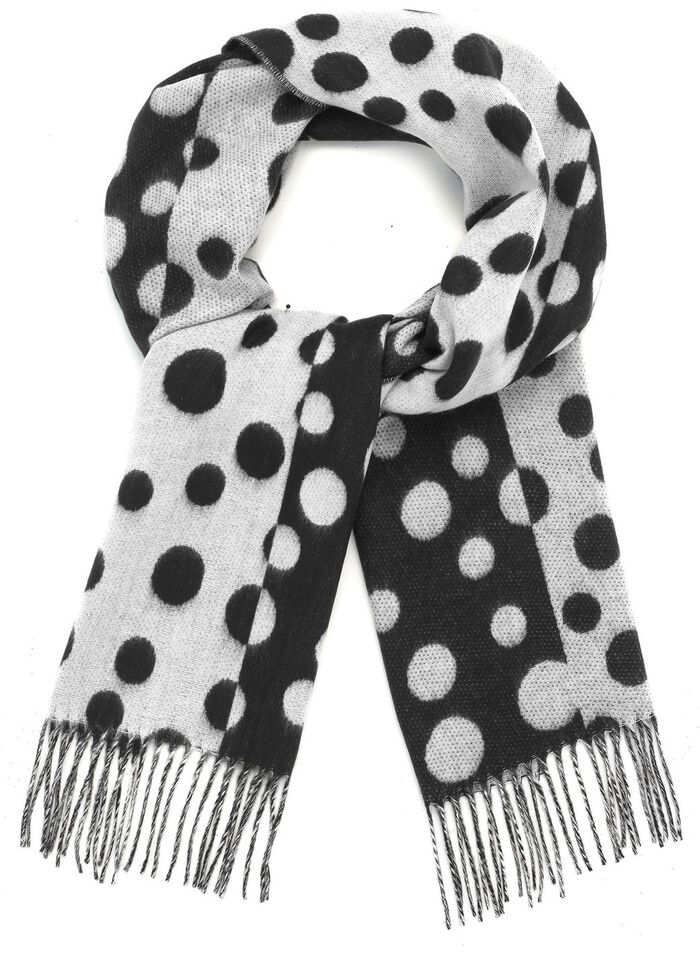 Sjaal met stippen 
