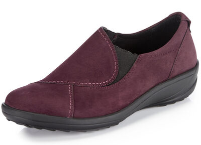 ELENA EDEN nubuck leren pantoffels 